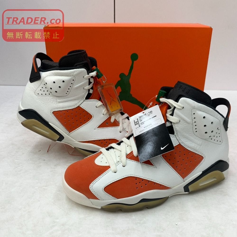 04w7833▽※【中古】Nike Air Jordan 6 Retro Gatorade Like Mike White
