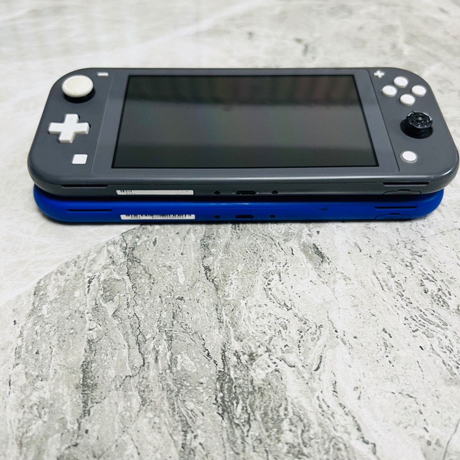 動作品】Nintendo Switch lite グレー ブルー 2台 - メルカリ