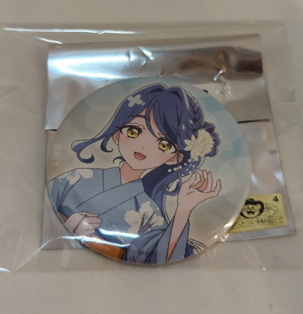 API 名探偵プリキュア 夏のひととき 缶バッジ 帆羽くれあ(アップ