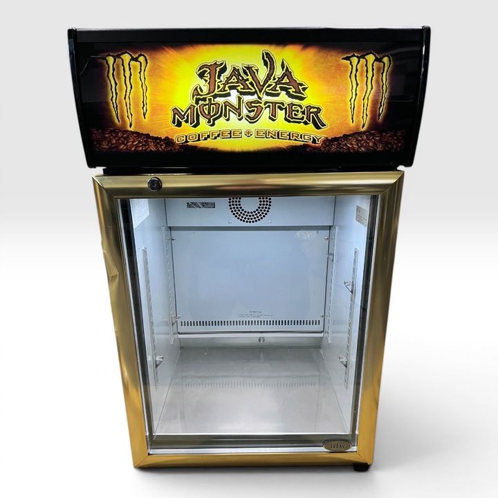 希少 JAVA MONSTER 冷蔵庫 IDW G-5C モンスターエナジー 冷蔵ショー