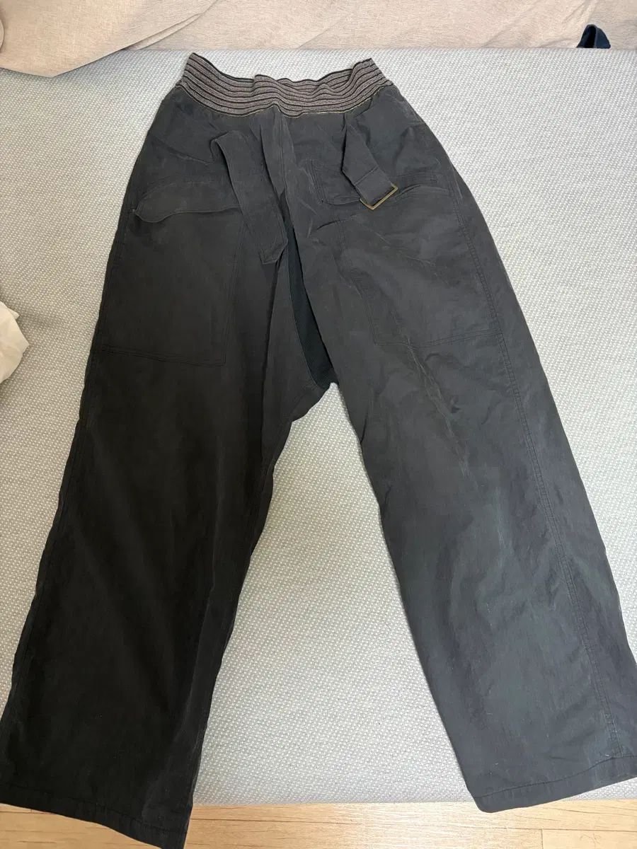 KAPITAL リップストップ エビエーター スーツ カット パンツ ブラック 3