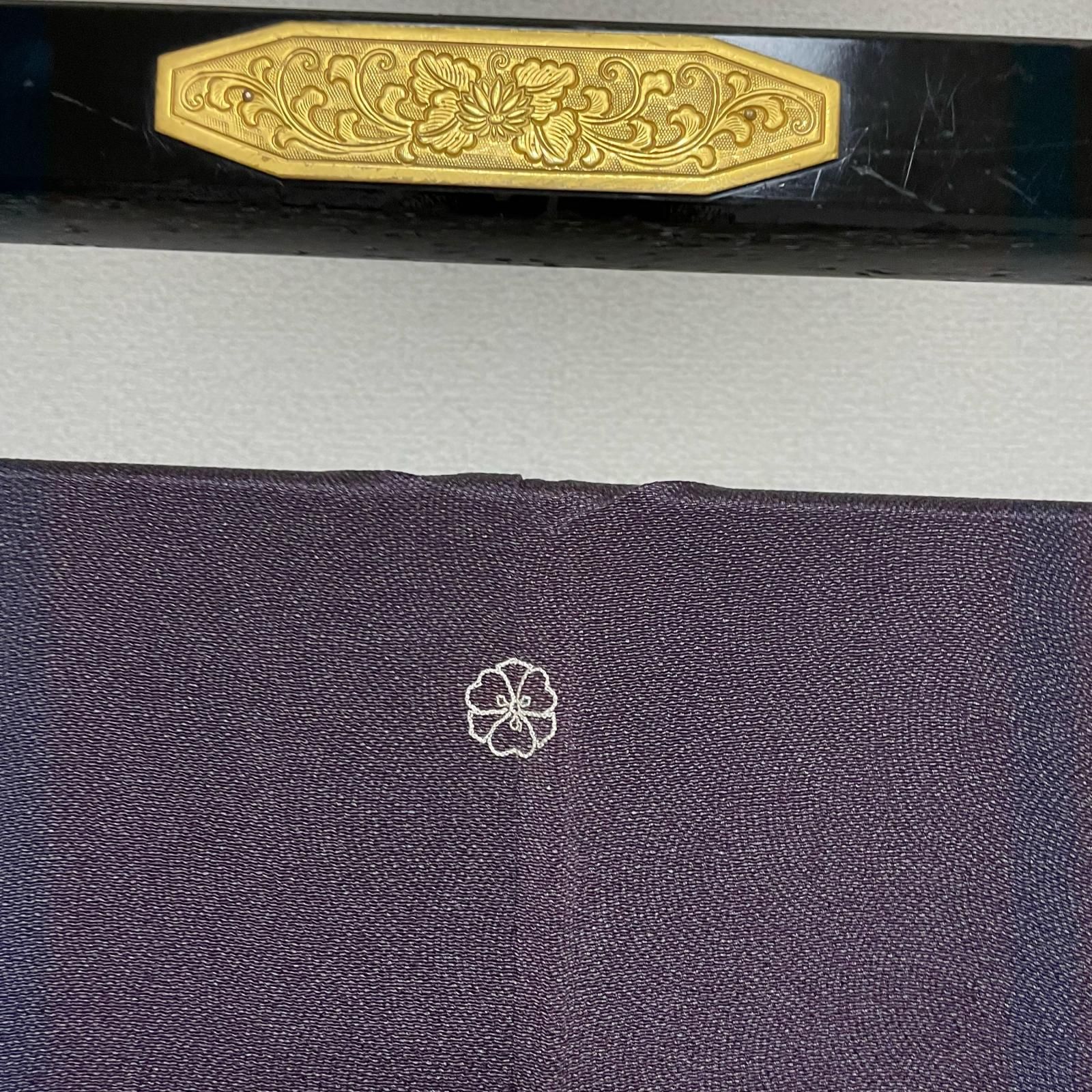 作家物 江戸小紋 鮫小紋 草木染 着物 正絹 一つ紋 X-3332 - メルカリ