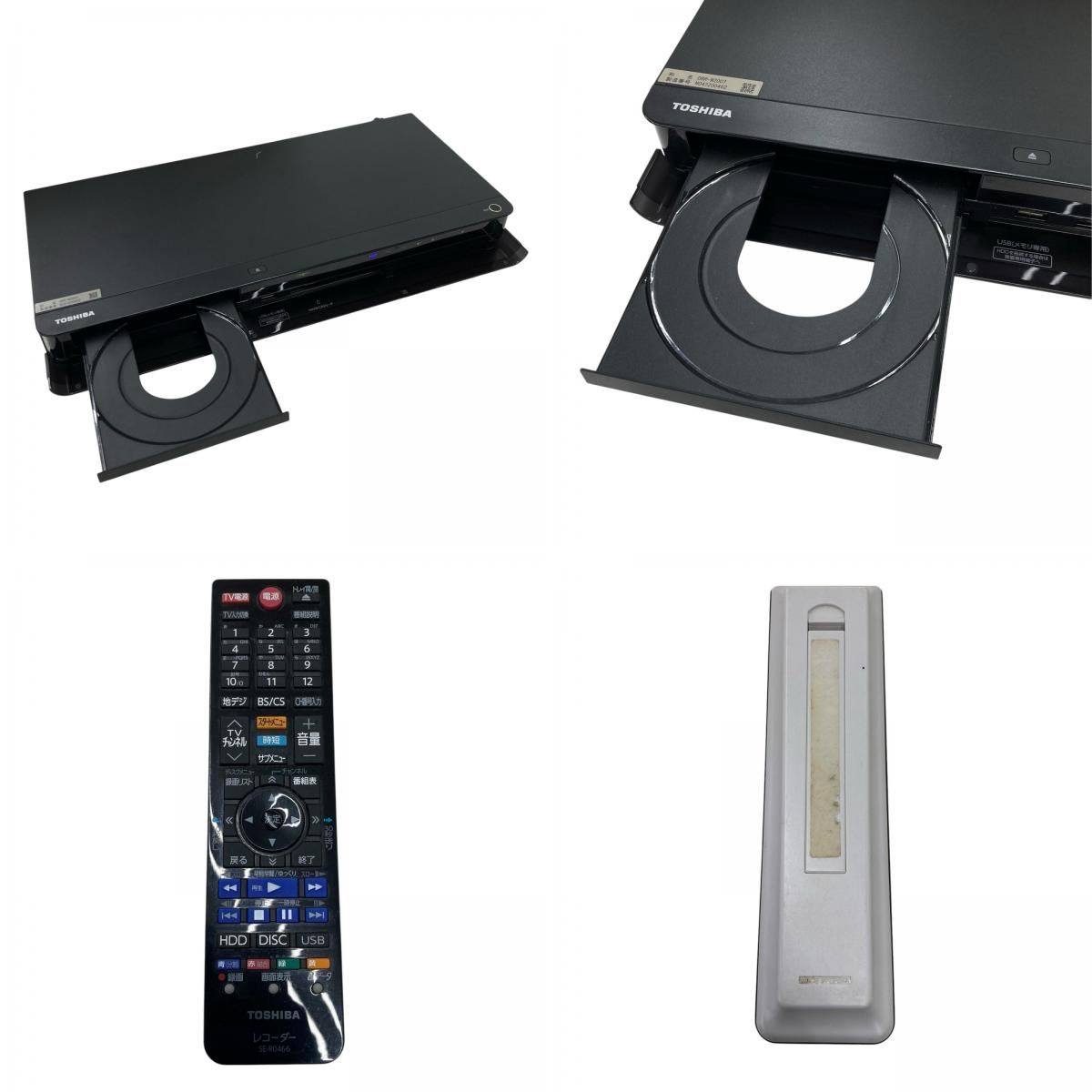 186000 通電確認のみ TOSHIBA REGZA Blu-rayレコーダー 2017年製 DBR