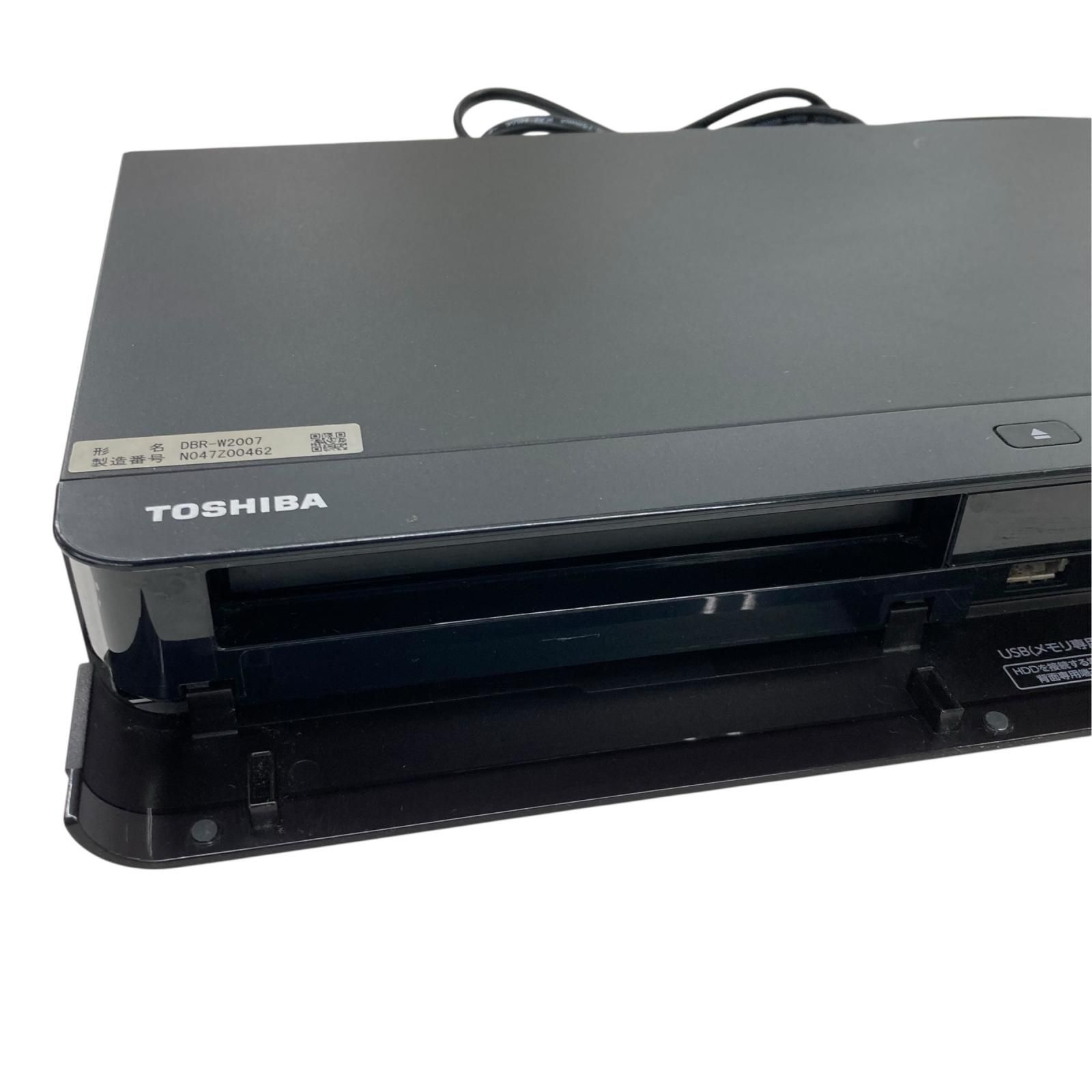 186000 通電確認のみ TOSHIBA REGZA Blu-rayレコーダー 2017年製 DBR