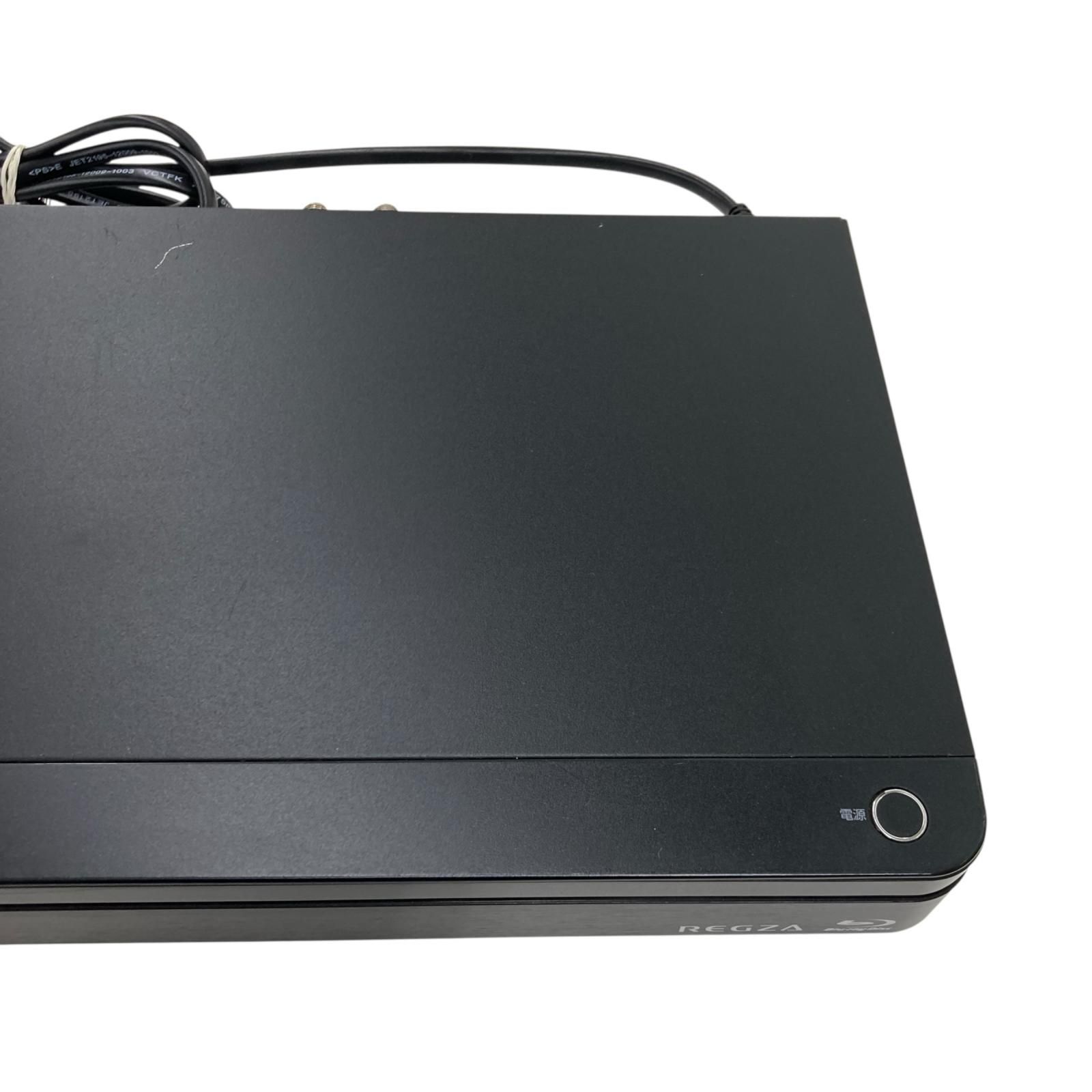 TOSHIBA REGZA BluRay DBR-E1007 2018年製 186000 通電確認のみ TOSHIBA REGZA Blu-rayレコーダー 2017年製 DBR