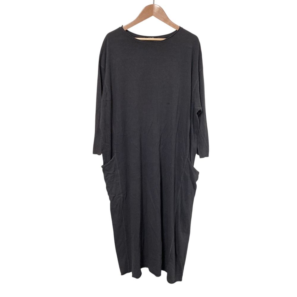 pas de calais パドカレ コットンリネン ロングスリーブ カットソー