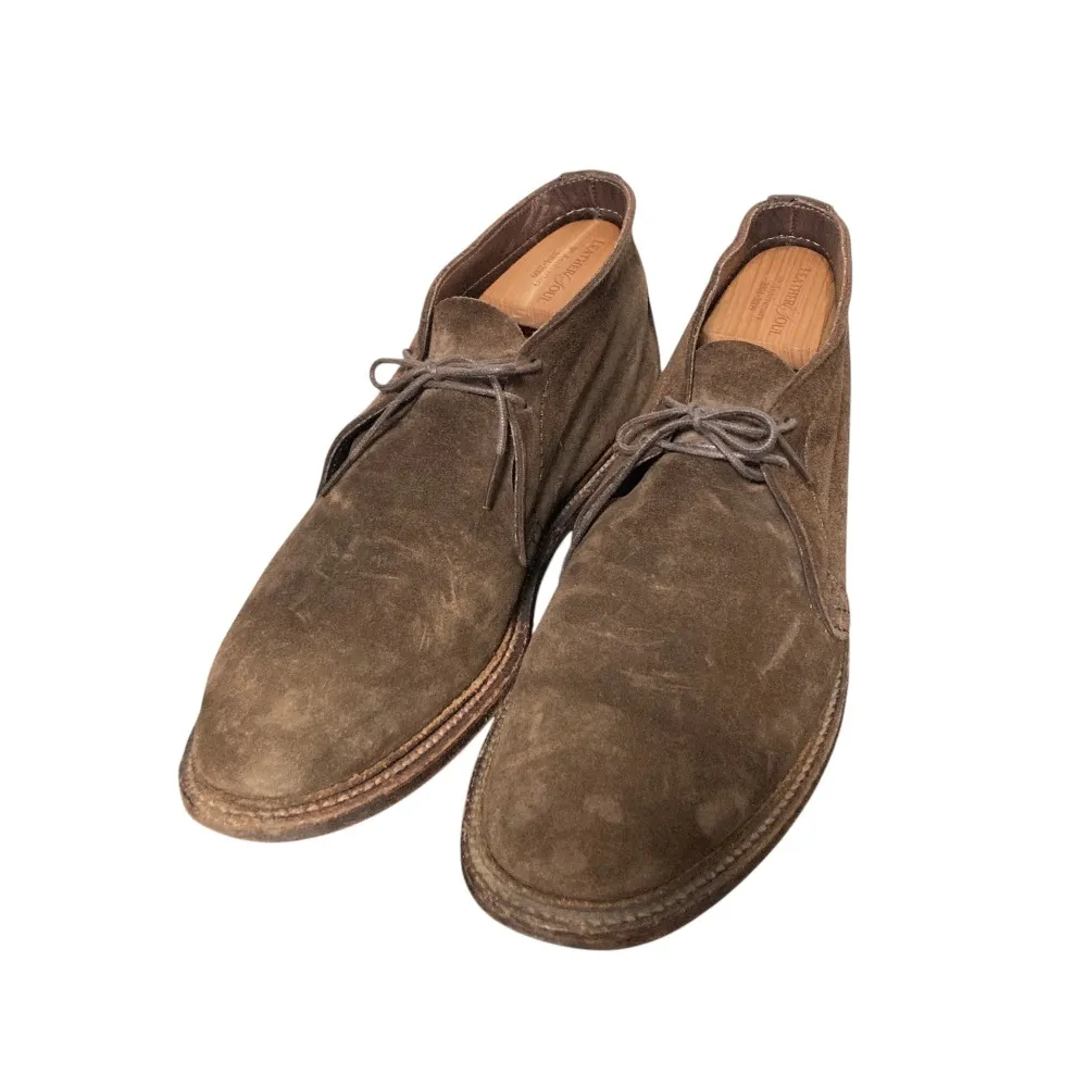Alden オールデン Leydon アンラインド スエード チャッカブーツ 1492