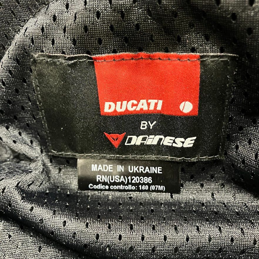 DUCATI by DAINESE ドゥカティ ダイネーゼ 本革 レザージャケット