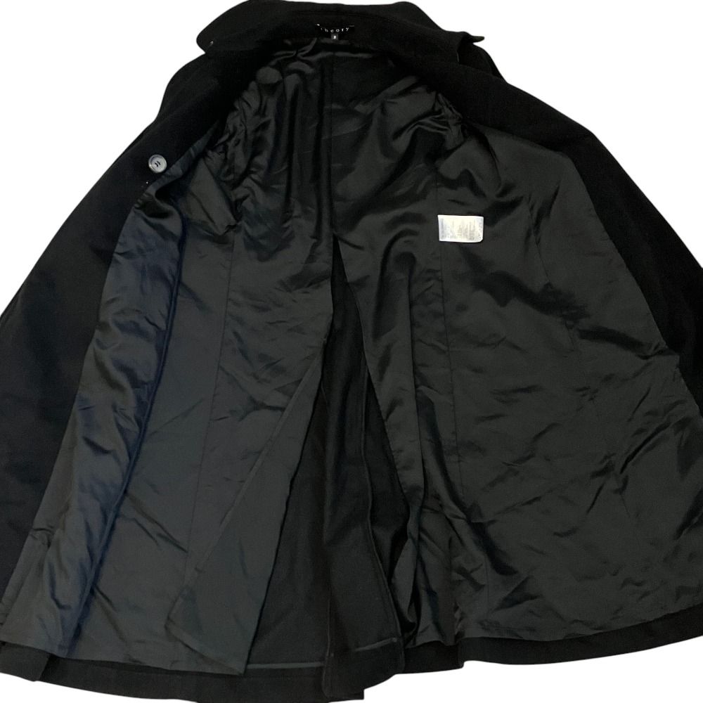 Theory セオリー ウールカシミヤ ダブルブレスト ロングコート 2