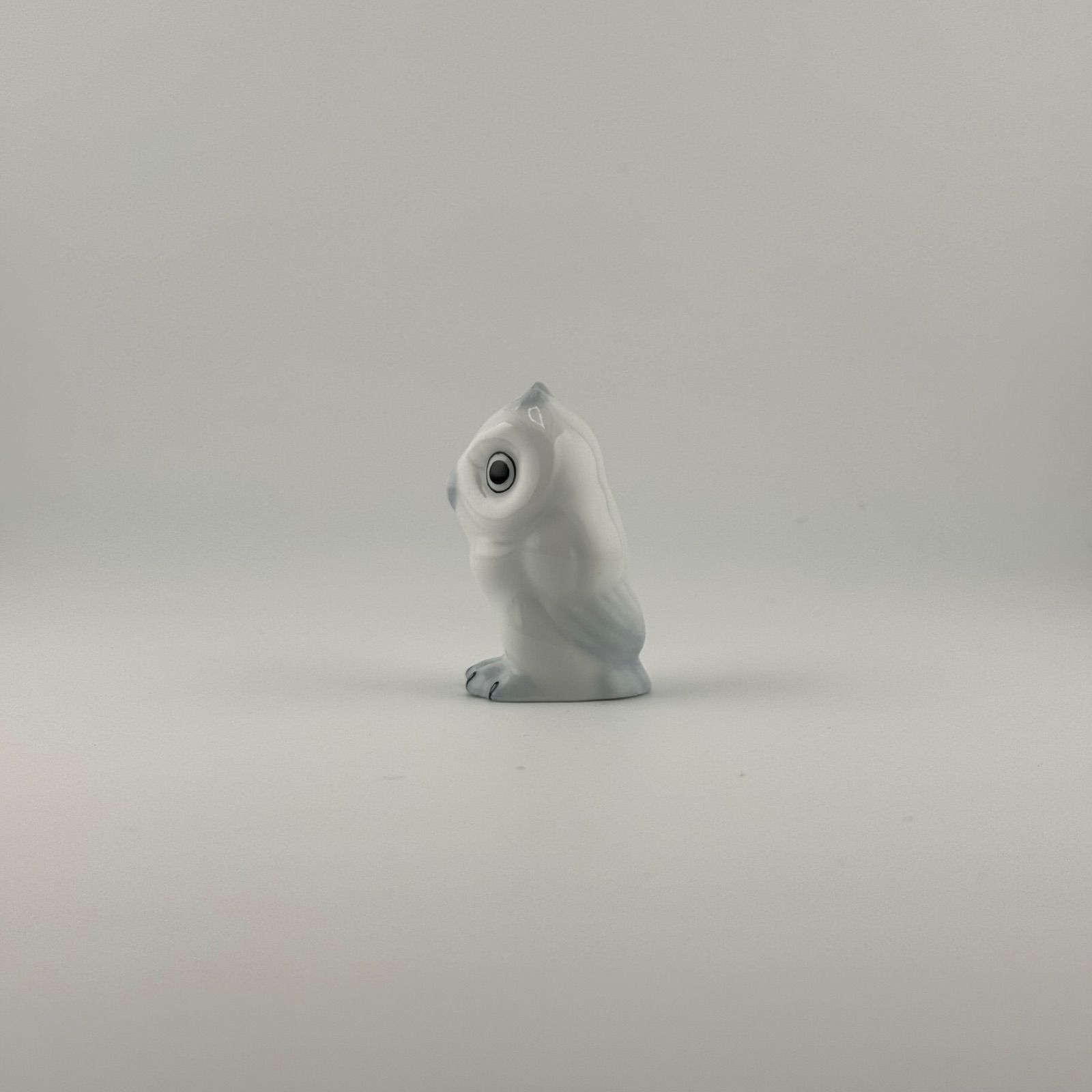 ヘレンド　Herend 梟(フクロウ)　ハンドペイント　フィギュリン　置物 HEREND ヘレンド ミニフクロウ C 05102 フィギュリン 白 梟 ハンド
