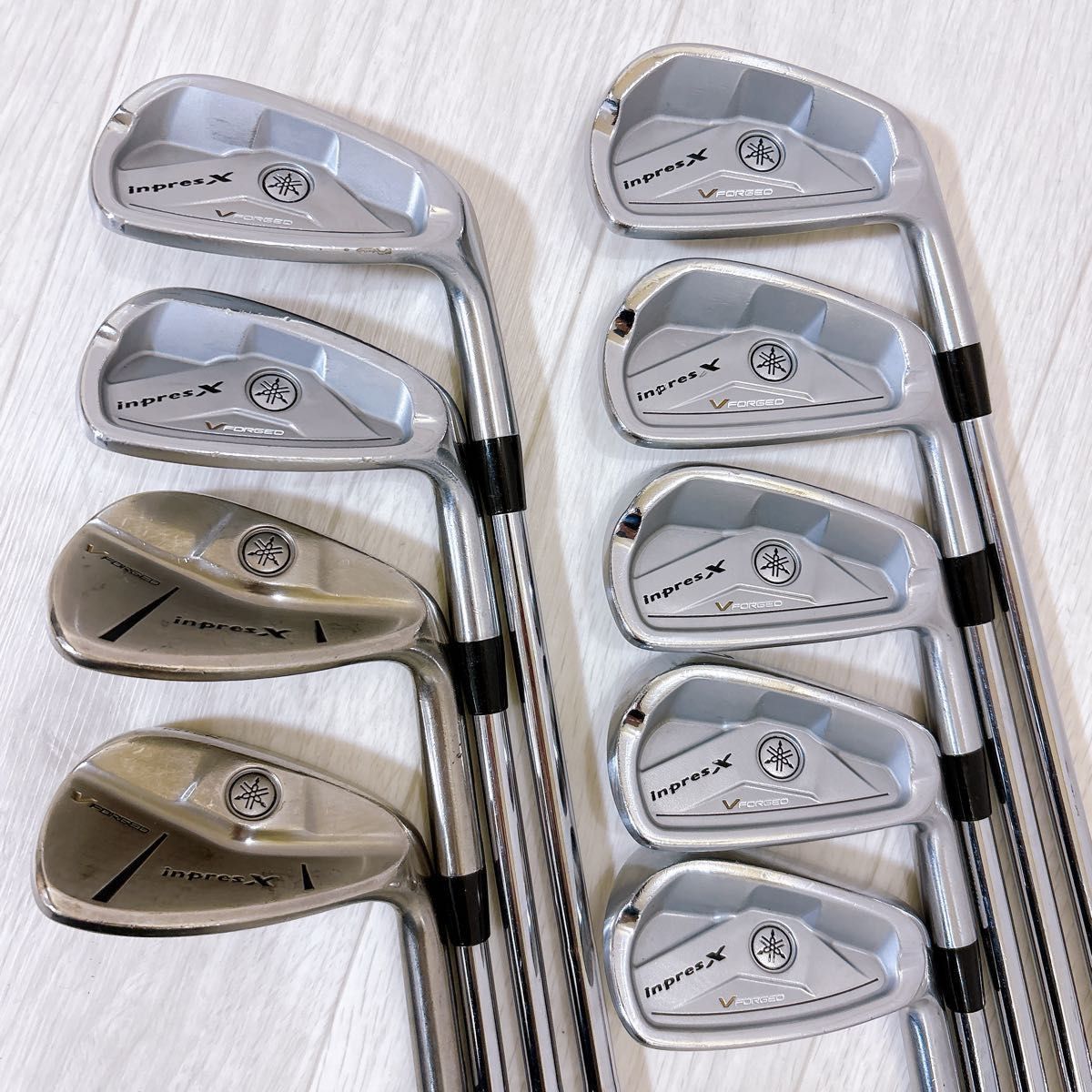 YAMAHA inpres X V FORGED ヤマハ インプレス アイアンセット 9本