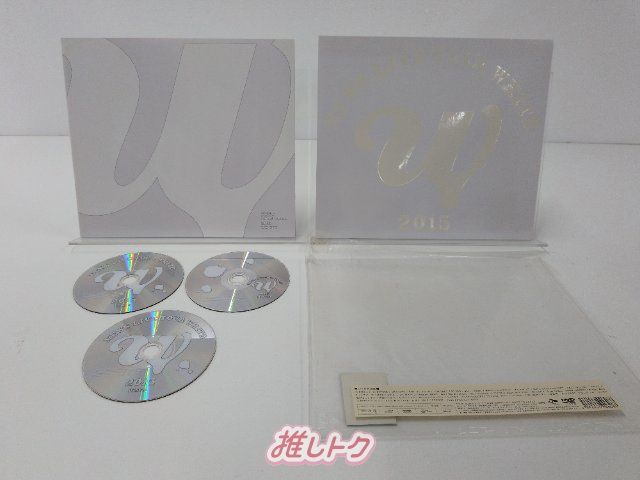 NEWS DVD LIVE TOUR 2015 WHITE 初回盤 3DVD - メルカリ