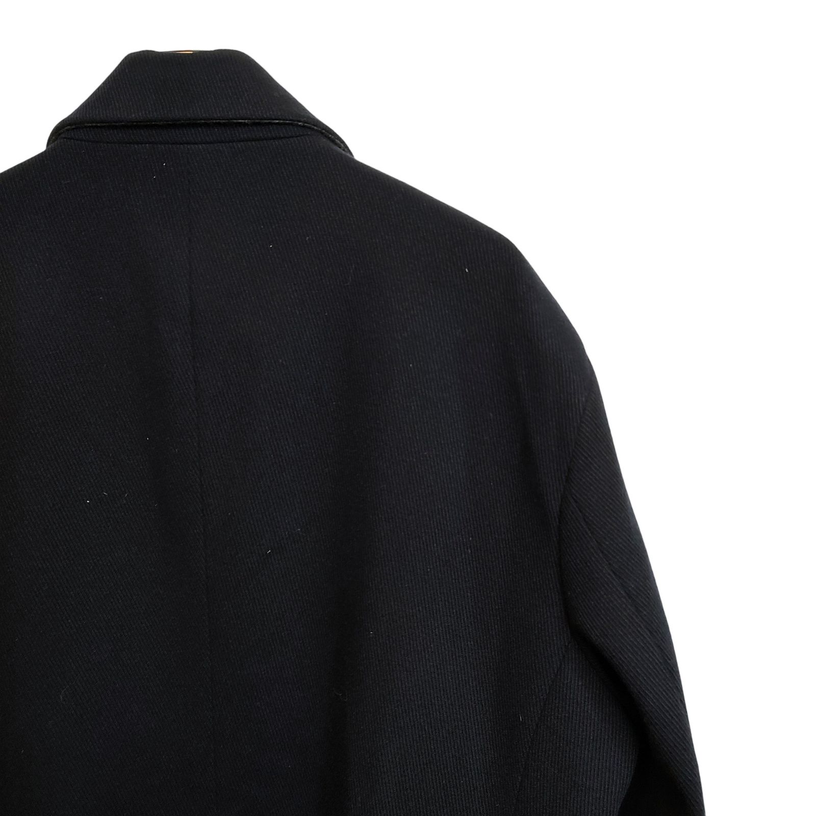 DENHAM デンハム ウール チェスター コート 27170-1-30004 XL ネイビー