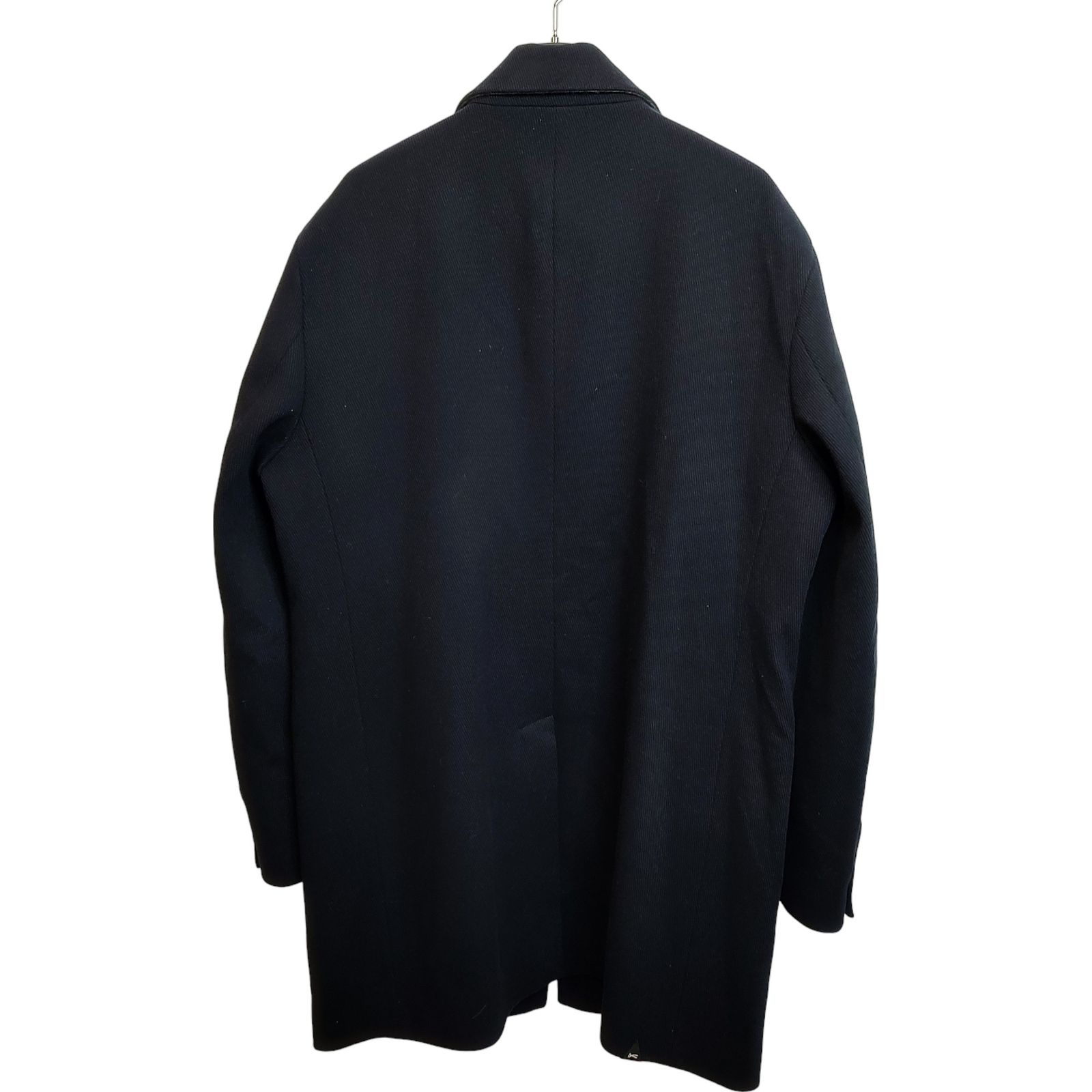 DENHAM デンハム ウール チェスター コート 27170-1-30004 XL ネイビー