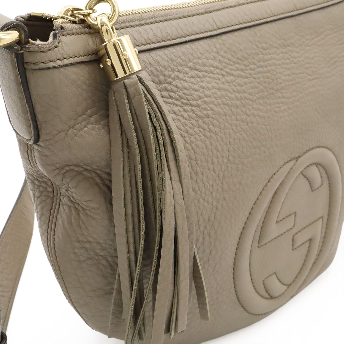 GUCCI グッチ ソーホー インターロッキングG フリンジ タッセル