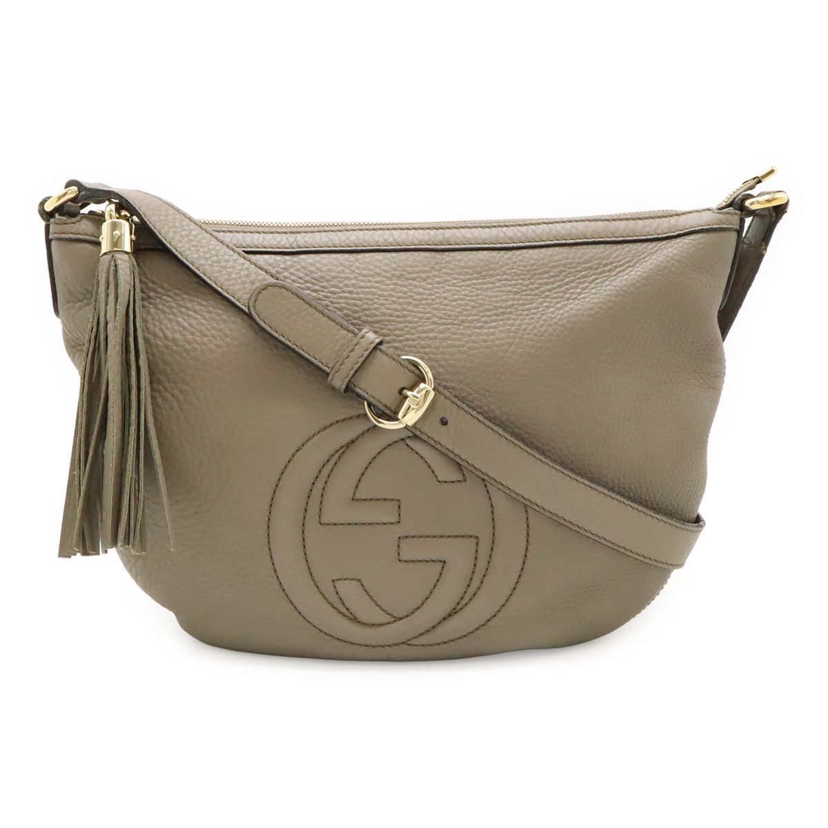 GUCCI グッチ ソーホー インターロッキングG フリンジ タッセル