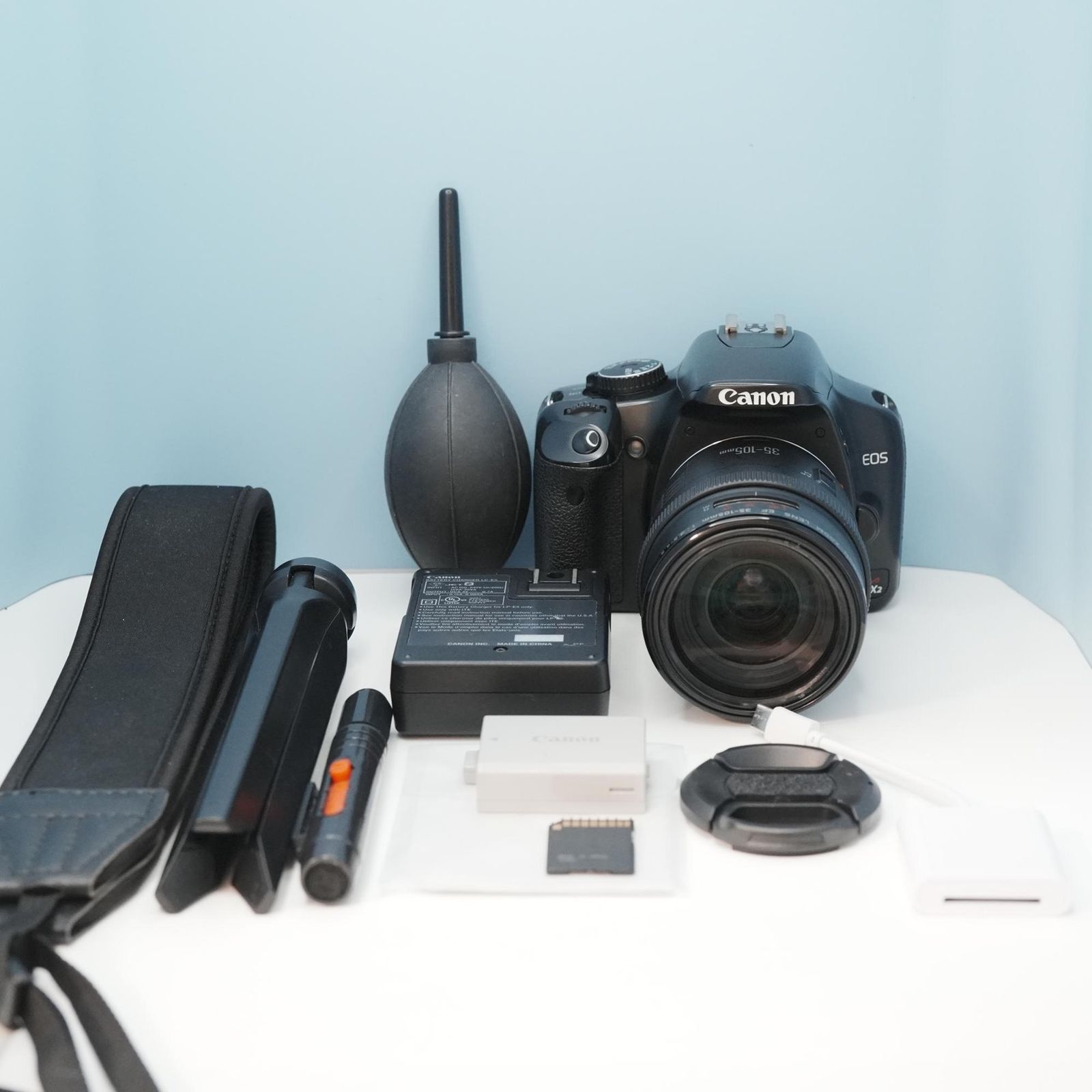 Canon EOS kiss X2 一眼レフ スマホ転送OK フルセット シロクマカメラ