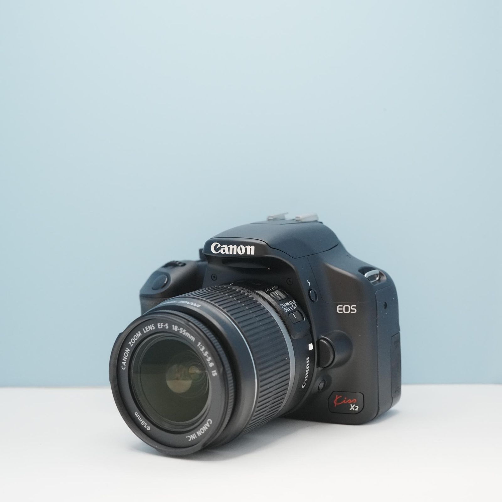 Canon EOS kiss X2 一眼レフ スマホ転送OK フルセット 極美品 シロクマ