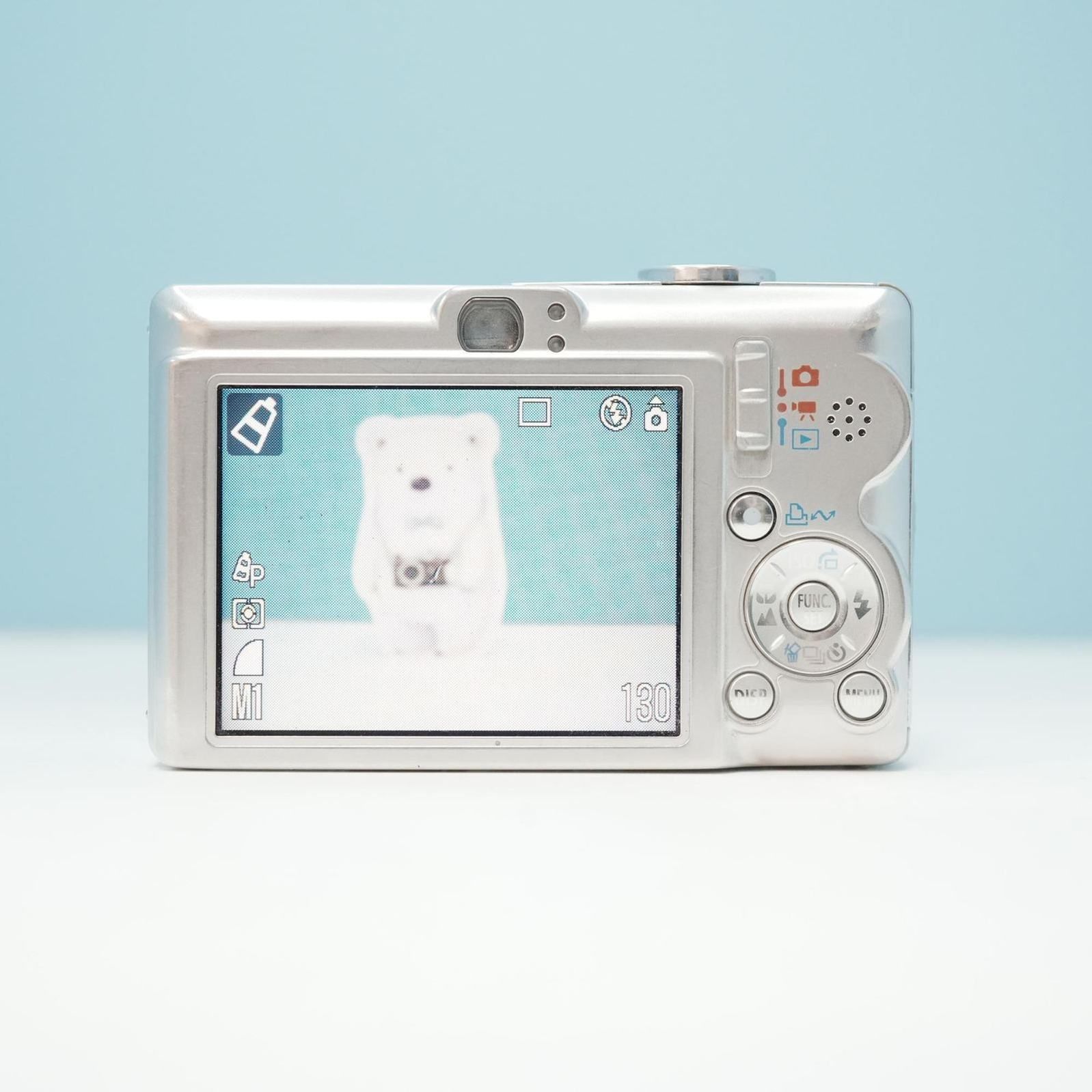 Canon IXY DIGITAL 60 デジカメ スマホ転送OK フルセット シロクマ