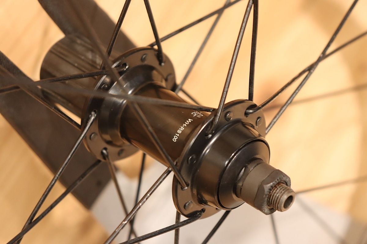 SHIMANO シマノ WH-RS100 アルミ クリンチャー 11s シマノ SHIMANO WH-RS100 アルミ クリンチャー リアホイール シマノ12S