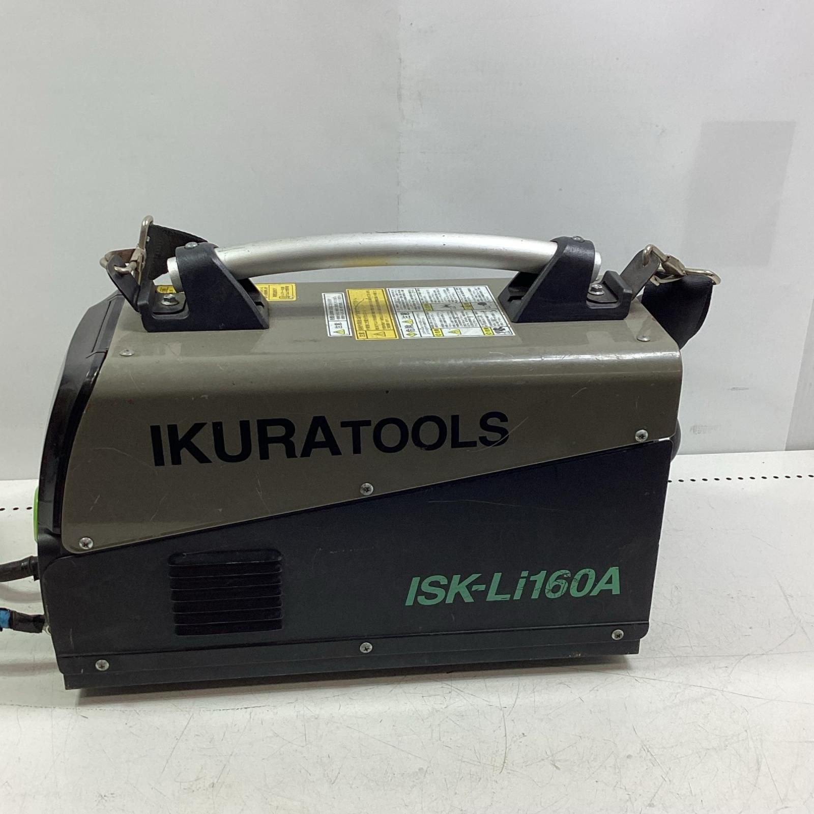 IKURA SEIKI CO.,LTD. 育良精機 【現状販売･通電のみ確認】溶接機 ISK-LI160A 100v 17,908円