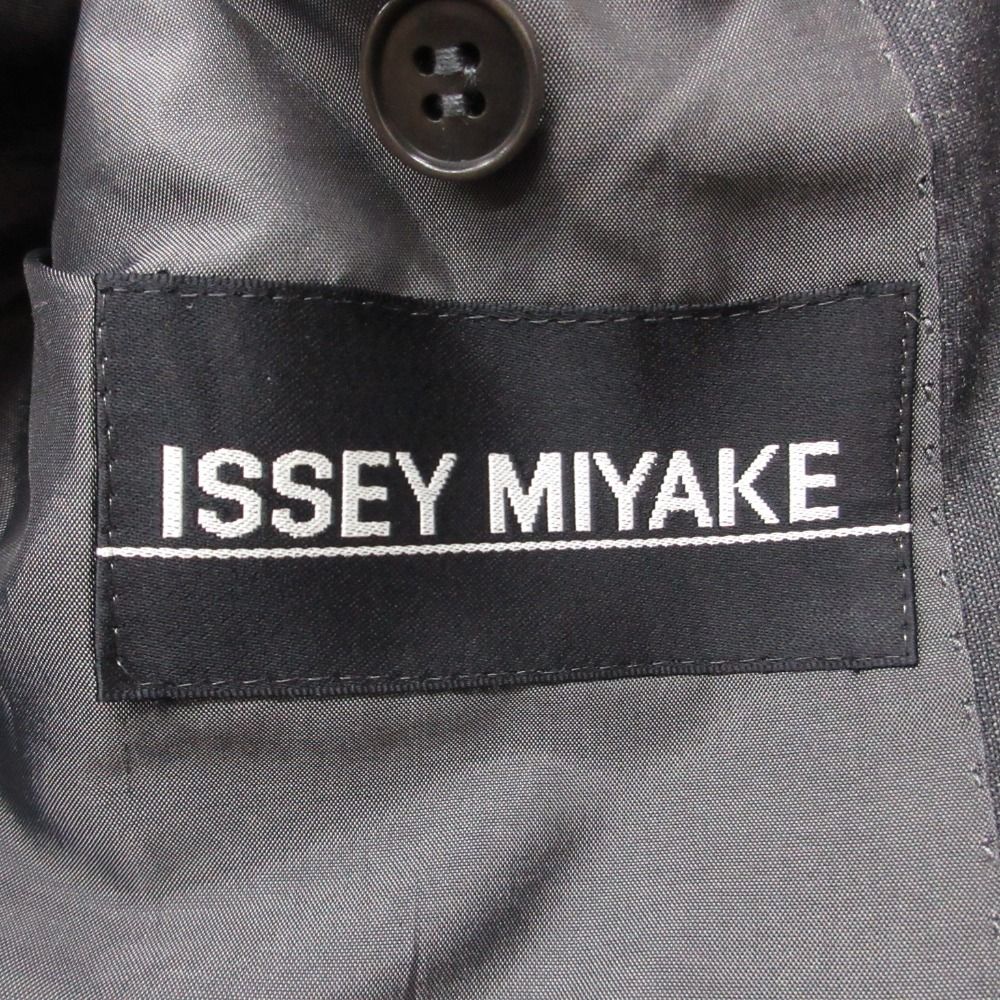 ISSEY MIYAKE イッセイミヤケ スーツ ダブル セットアップ ピークド