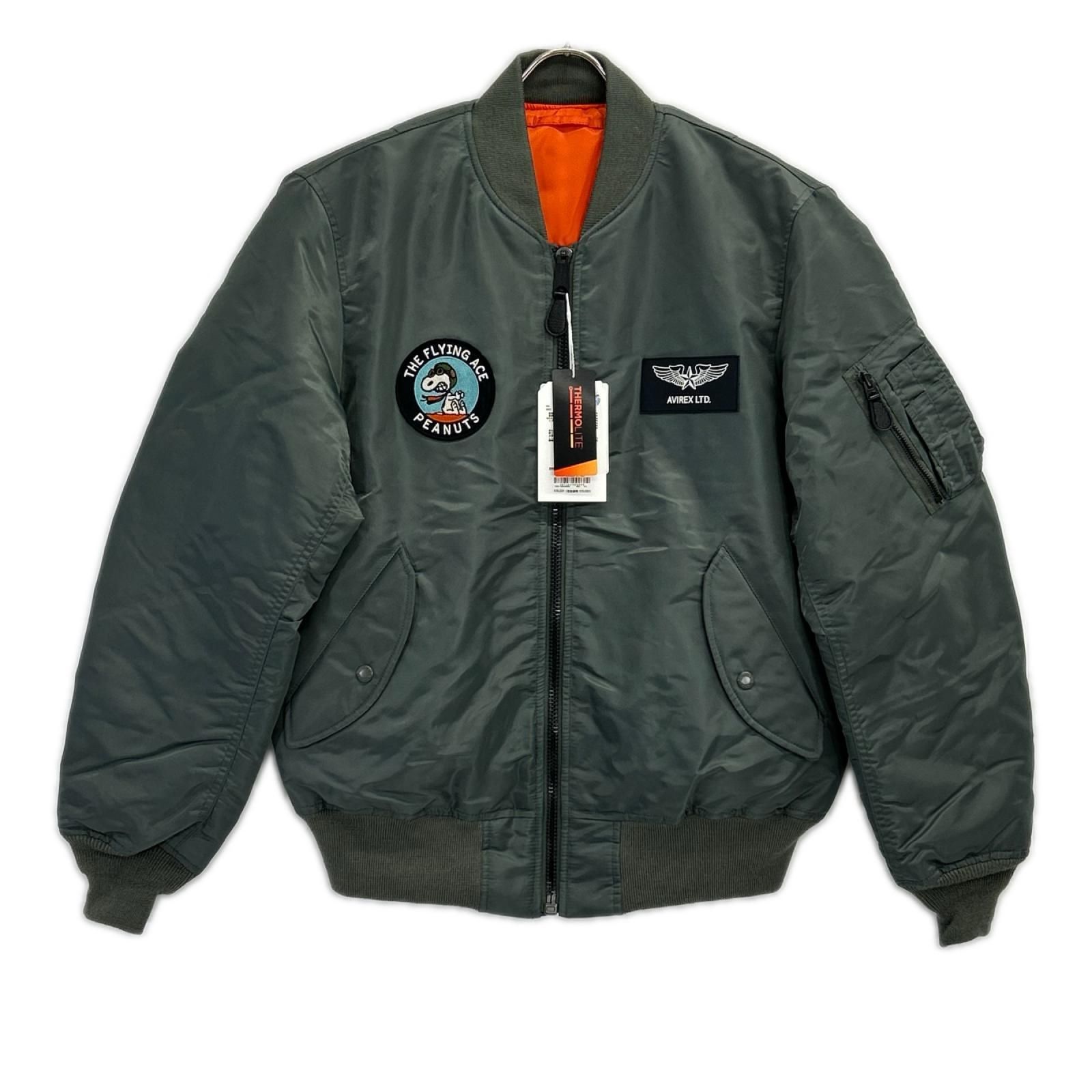 AVIREX アヴィレックス 【×PEANUT】783-4252052 セージ MA-1 FLYING