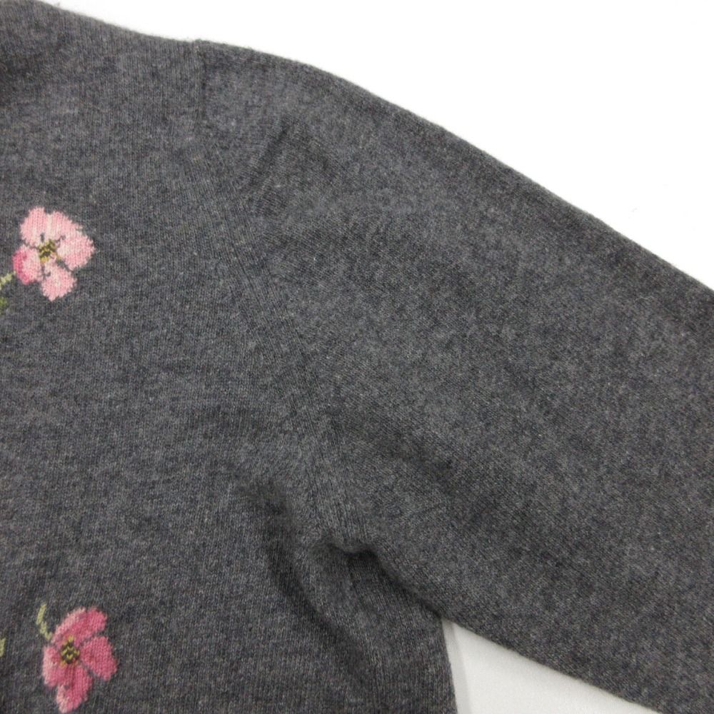 BALLANTYNE バランタイン ニット カシミヤ100% 花柄 セーター プル