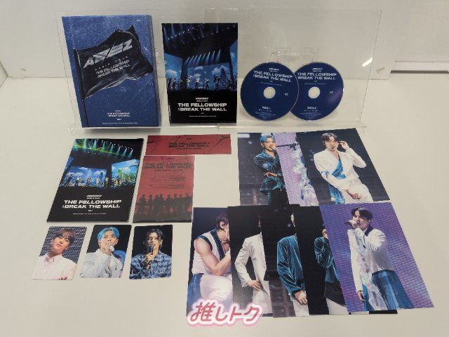 ATEEZ DVD WORLD TOUR THE FELLOWSHIP BREAK THE WALL BOX2 2DVD