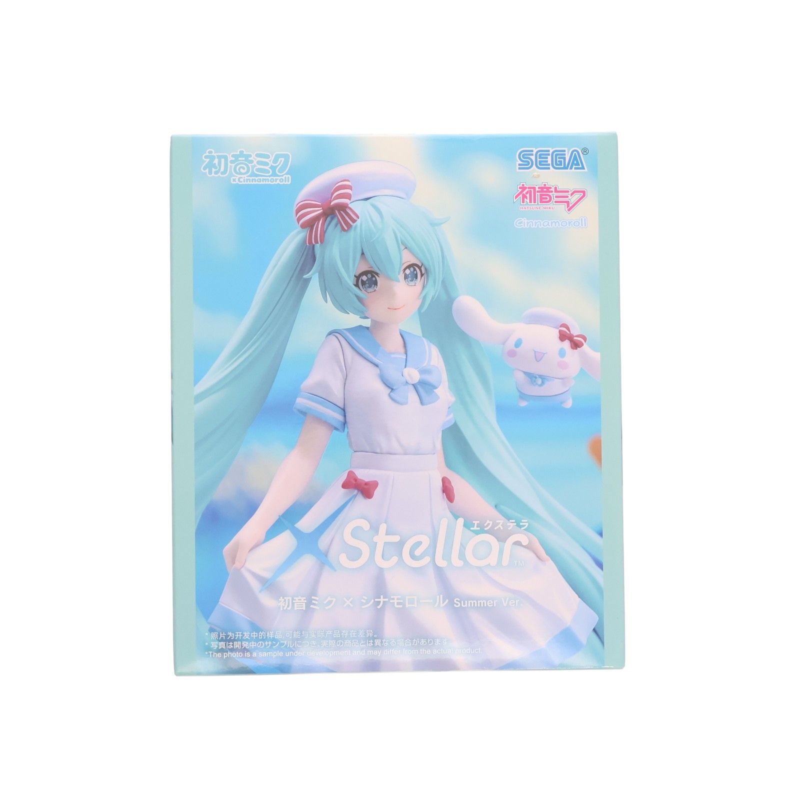 初音ミク×シナモロール SummerVer. フィギュア 8体セット 初音ミク×シナモロール 初音ミクシリーズ Xstellar-初音ミク