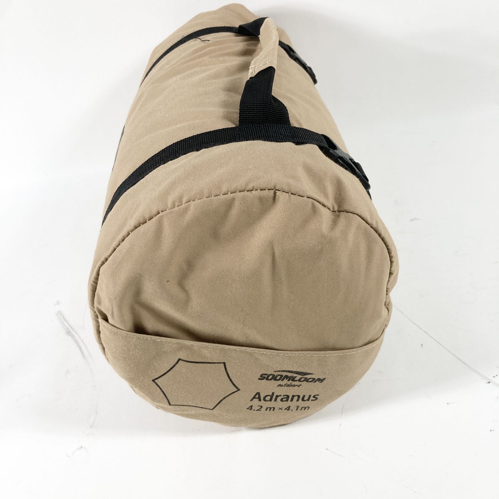 美品 Soomloom TCヘキサタープ 4.2×4.1 イエロー ポリコットン ☆ SOOMLOOM TCヘキサタープ 4.2×4.1m スームルーム ポリコットン