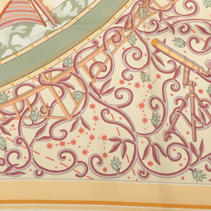 エルメス カレ90 世界地図 www.hermes.com スカーフ グリーン系