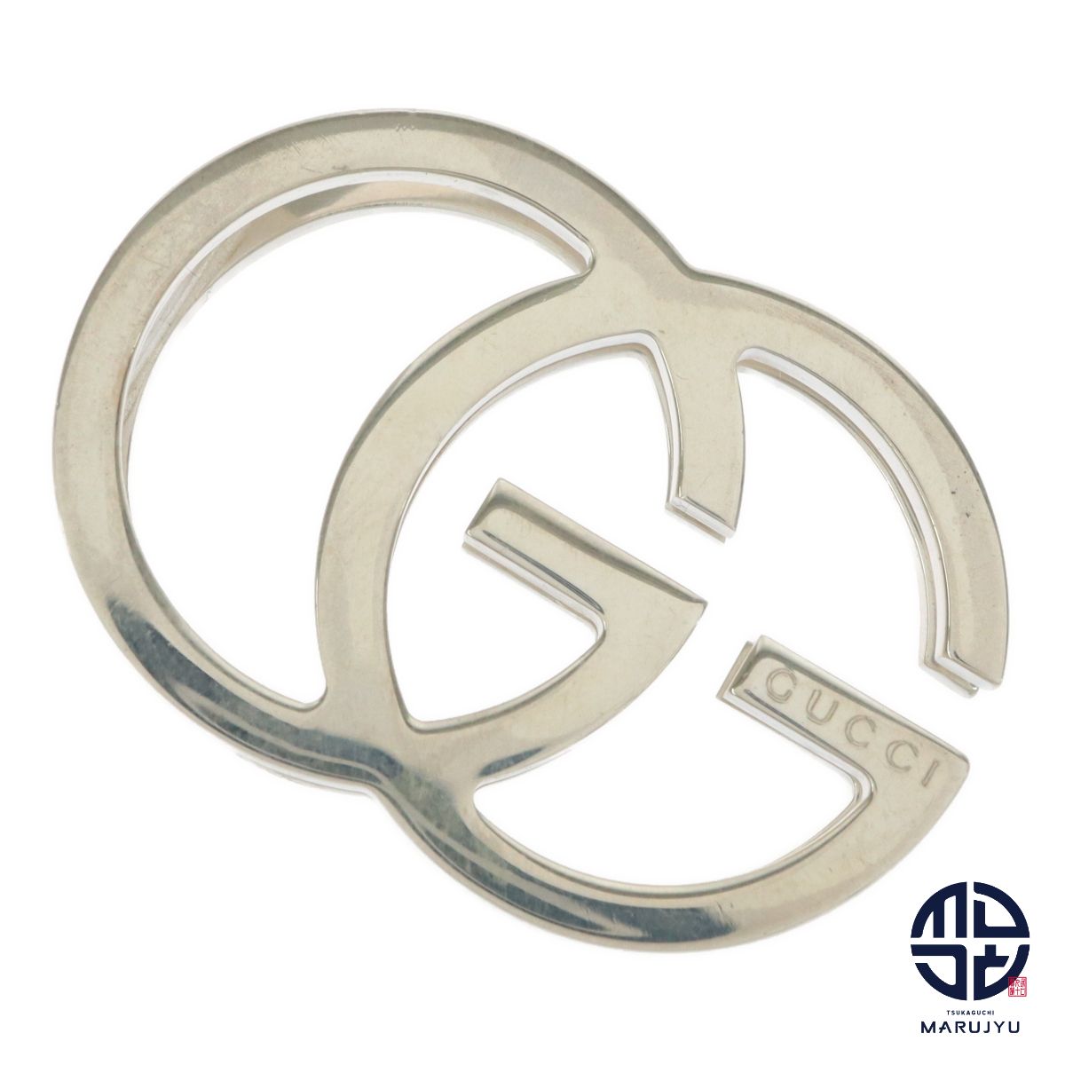 GUCCI グッチ 925 SILVER シルバー GGロゴ ダブルG マネークリップ 札