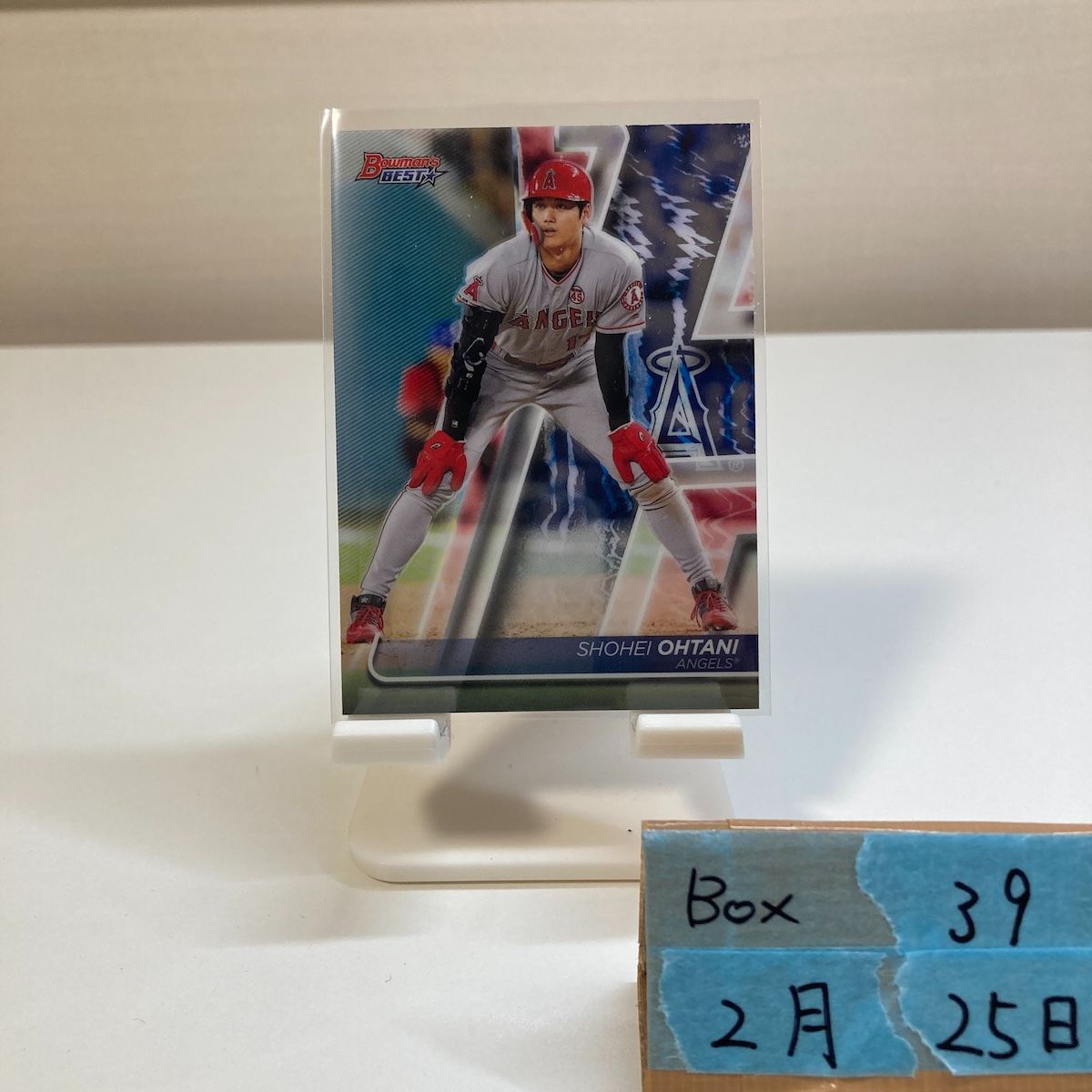 2020 Bowman's Best 大谷翔平 Shohei Ohtani ロサンゼルスエンゼルス
