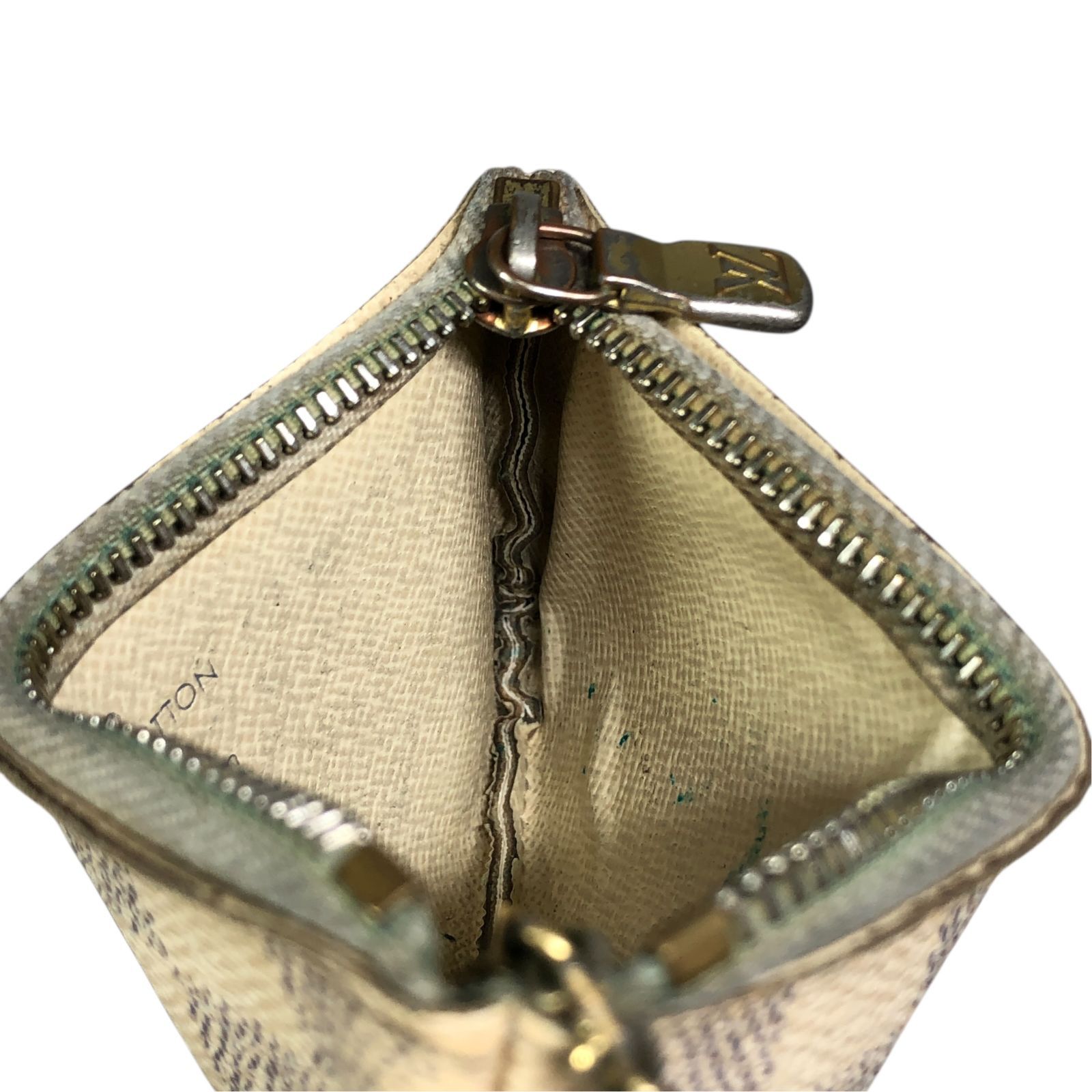 ルイヴィトン】本物 LOUISVUITTON ダミエ ポシェットクレ N62659