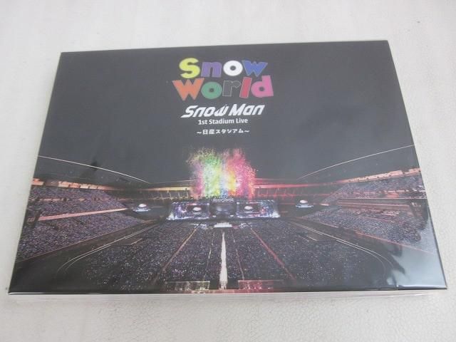 【DVD】 World 1st Stadium Live 未開封 Snow Man DVD Snow World 1st Stadium Live 日産スタジアム