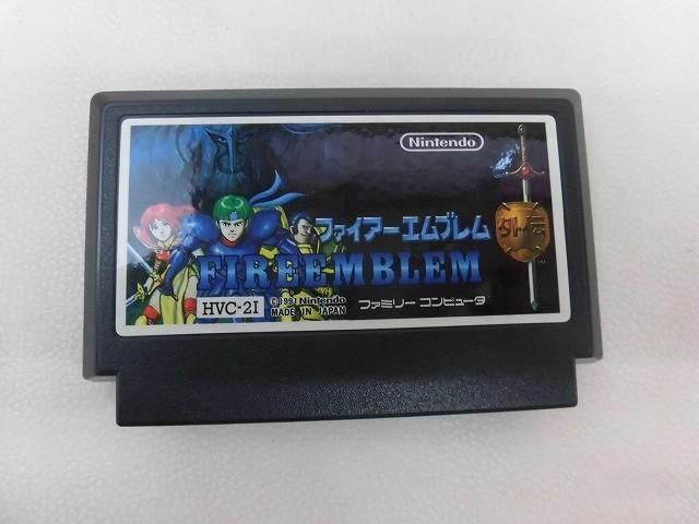 未使用 ゲーム ファミコン ソフト ファイアーエムブレム外伝 箱説付き