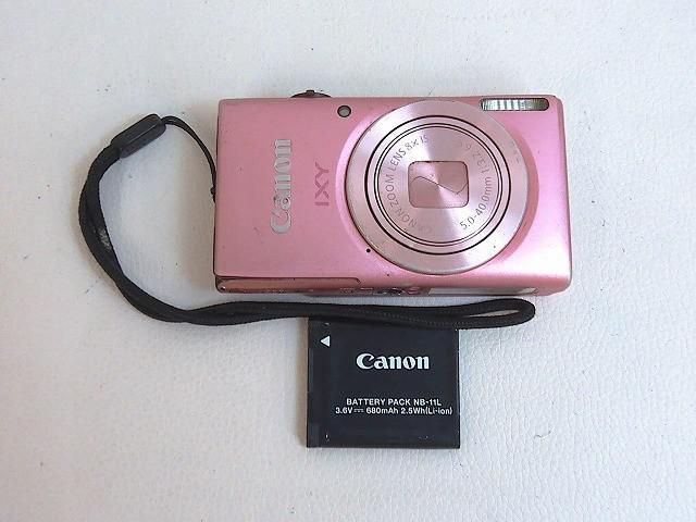 家電 Canon キャノン IXY 90F コンパクトデジタルカメラ ピンク 訳有