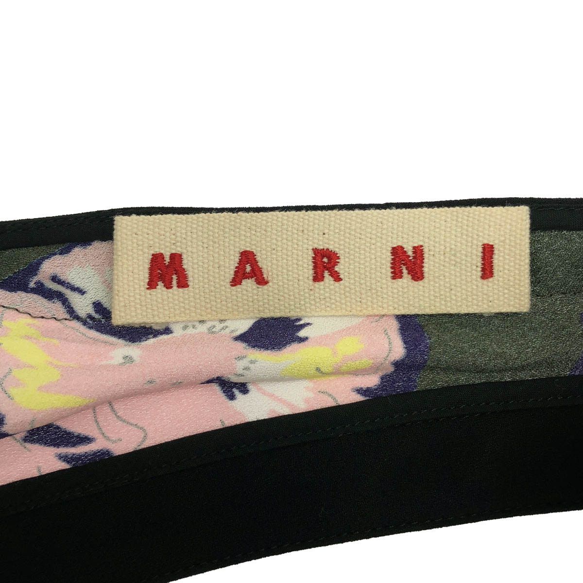 MARNI マルニ フラワープリントキャミソール TTMAV20Q00TV526 グリーン