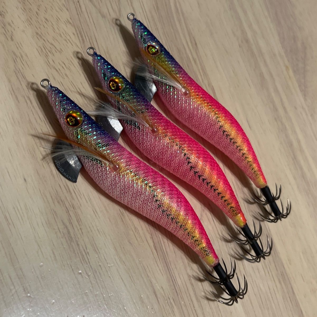 SQUID MANIA スクイッドマニア 超人気カラー バニーピーチ 3.5号