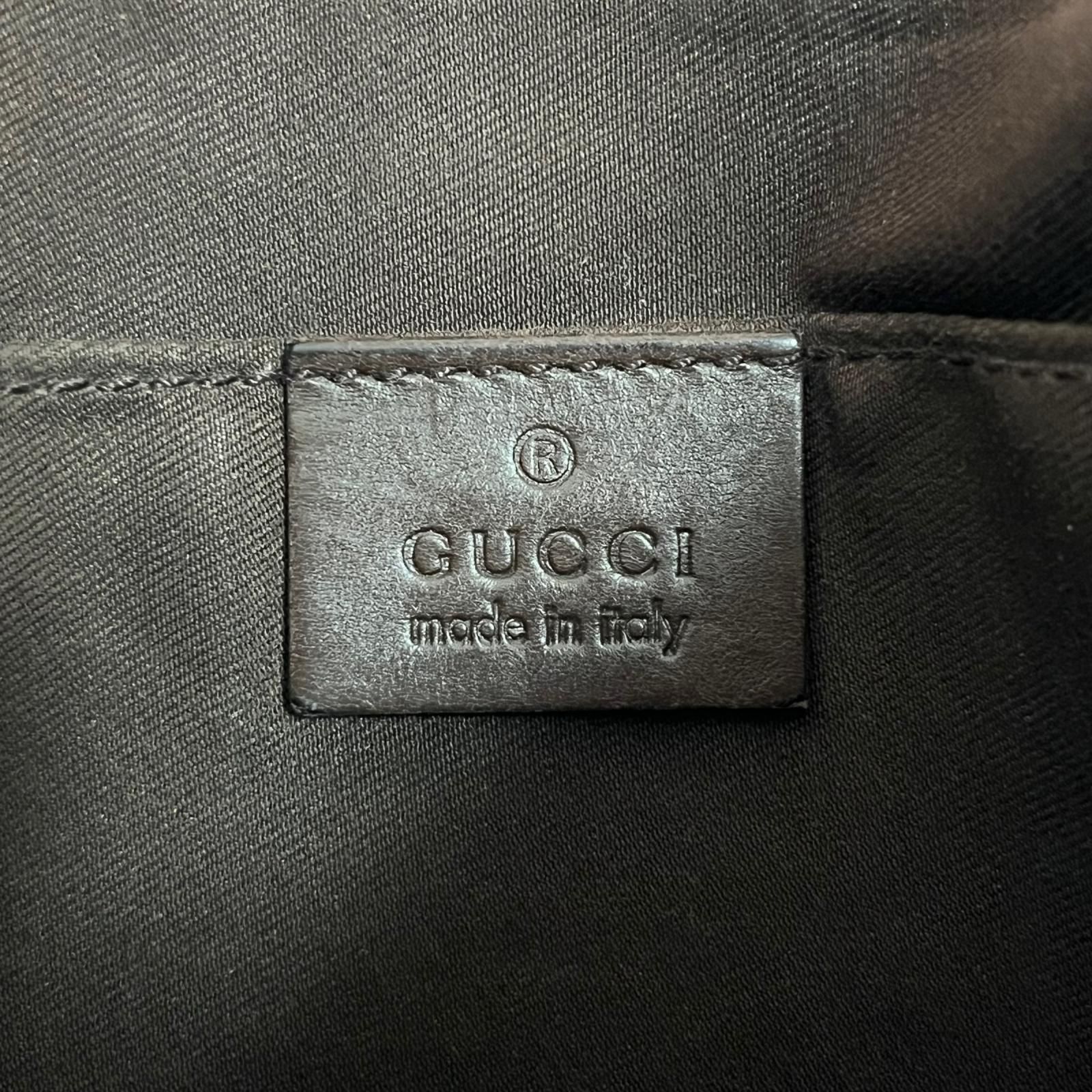 GUCCI】グッチ GGキャンバス ショルダーバッグ サコッシュ レザー