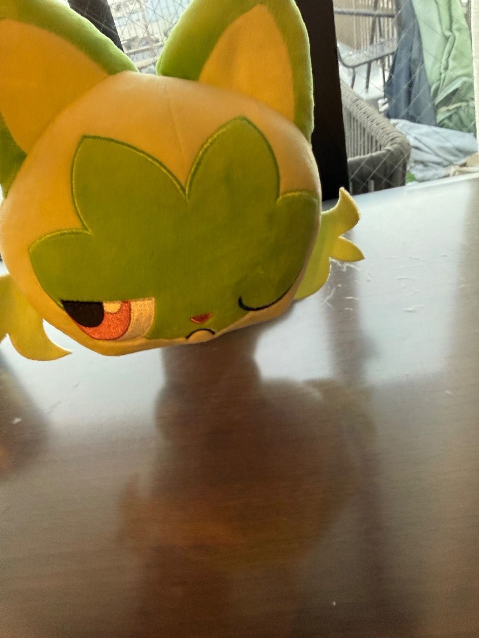 ポケモンセンター 2023 ピカピカボックス ニャオハ 初夢ぬいぐるみ T80