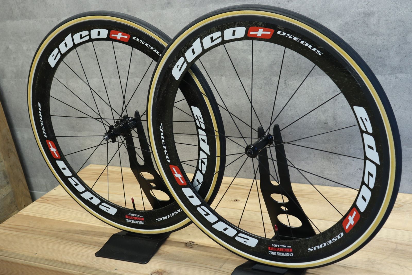 edco エドコ　カーボンチューブラーホイール※付属品追加 エドコ EDCO オセウス OSEOUS FURKA LIGHT カーボン チューブラー
