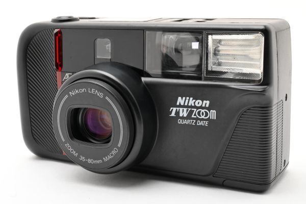 ニコン Nikon TW ZOOM QUARTZ DATE フィルムカメラ 動作未確認品
