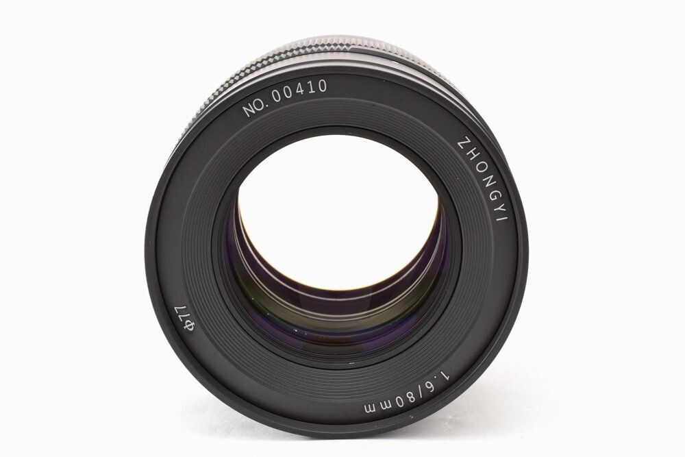 中一光学 Mitakon Speedmaster 80mm F1.6（ハッセルブラッド用）【元箱