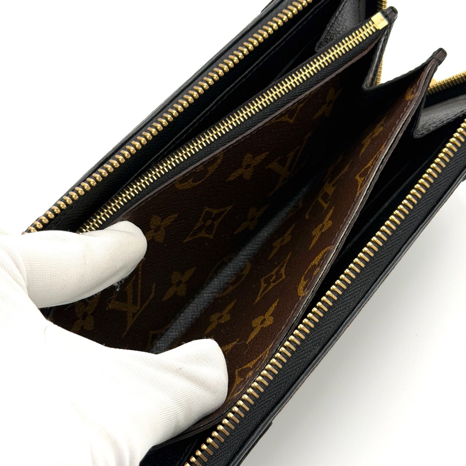 LOUIS VUITTON ルイヴィトン 長財布 モノグラム ジッピー ウォレット