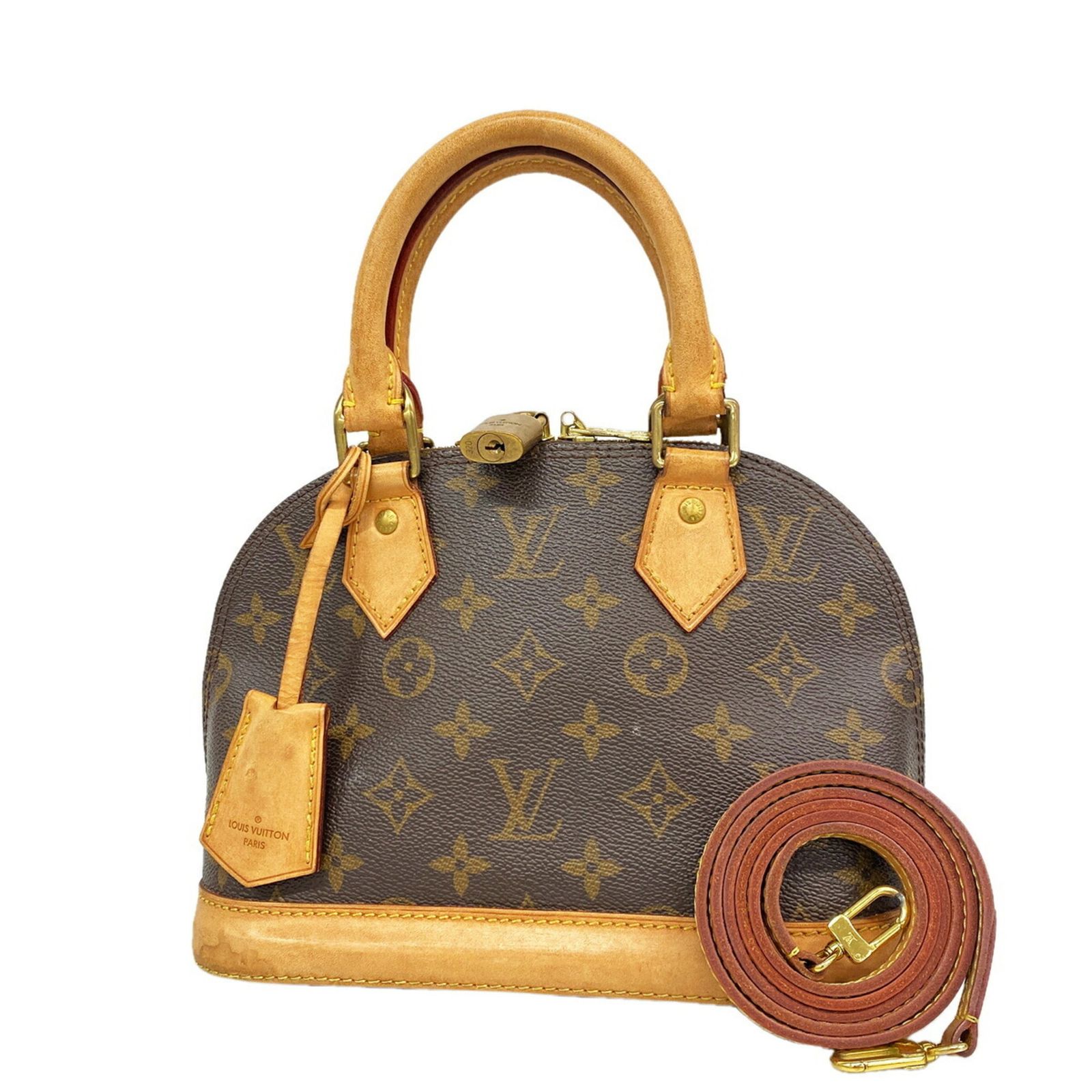 ルイ・ヴィトン(Louis Vuitton) ルイ・ヴィトン ハンドバッグ モノグラム アルマBB M46990 ブラウン 2wayバッグレディース