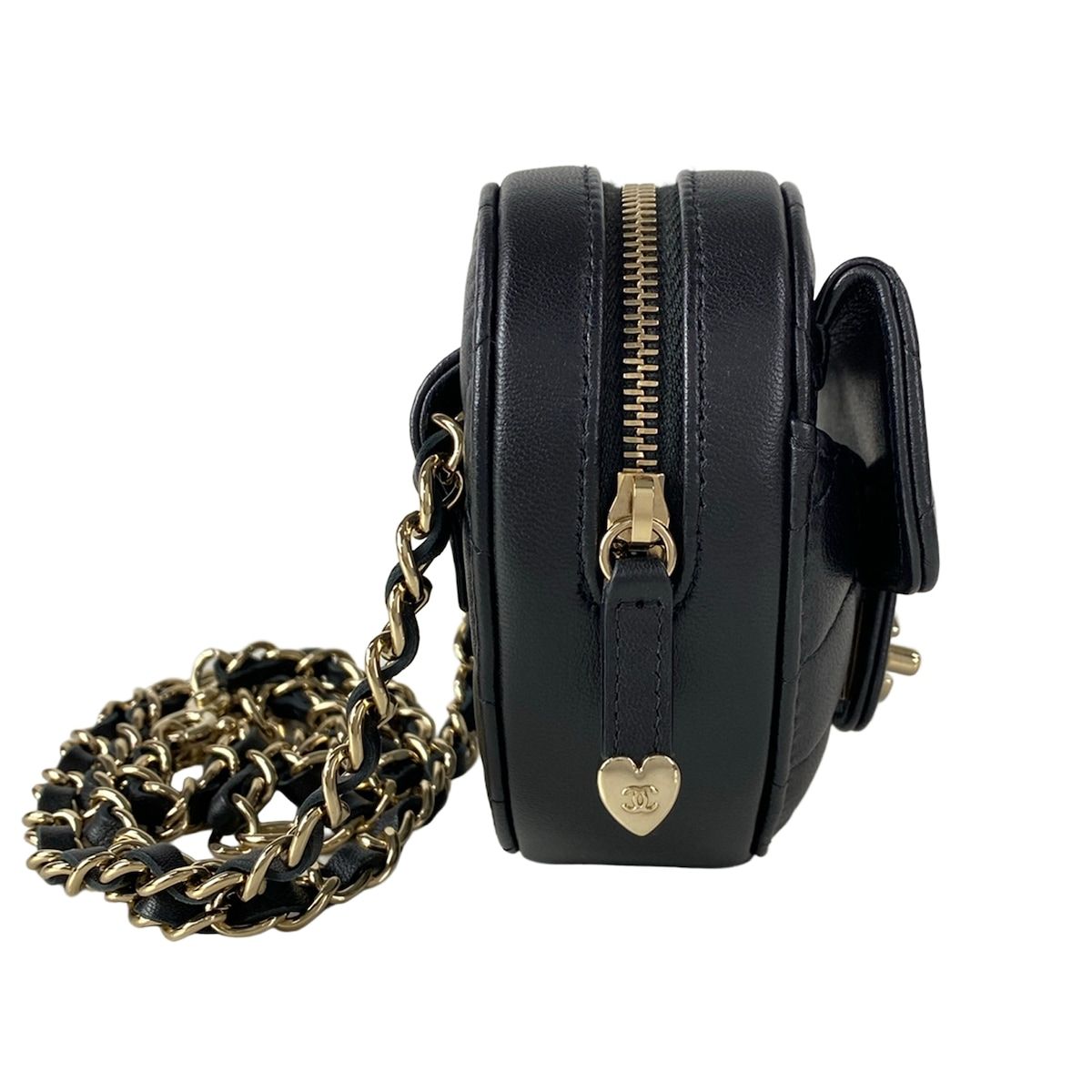 CHANEL(シャネル) ウエストポーチ マトラッセ/ヒップバッグ AP2787 黒