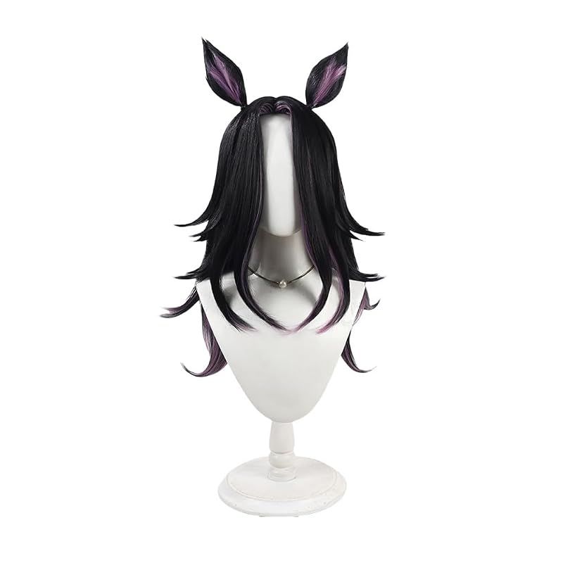 新品未使用：（ウマ娘）フェノーメノ帽子　コスプレ 新品】 フェノーメノ コスプレウィッグ ウマ娘 かつら 耳+ウィッグ+