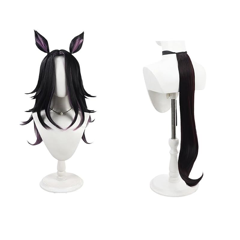 新品】 フェノーメノ コスプレウィッグ ウマ娘 かつら 耳+ウィッグ+